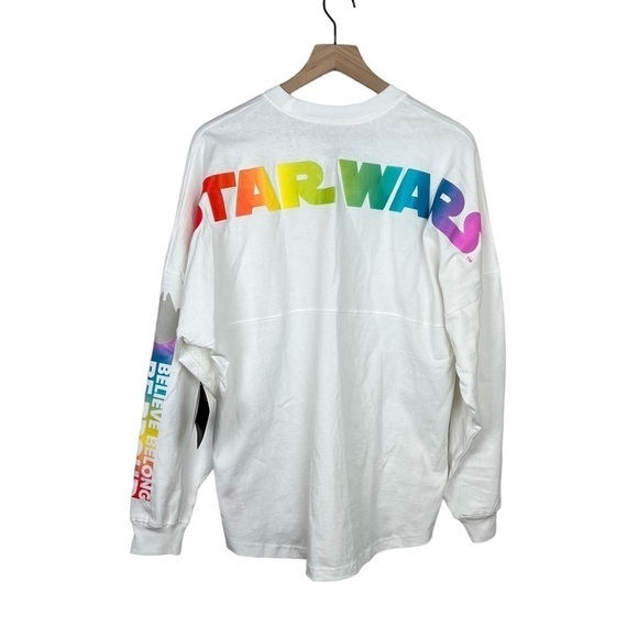 Disney Tops - Star Wars Disney 2022 Pride Collection Spirit Jersey NWT